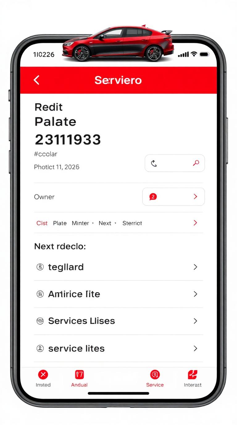 Veicoli & Storico Interventi Mobile