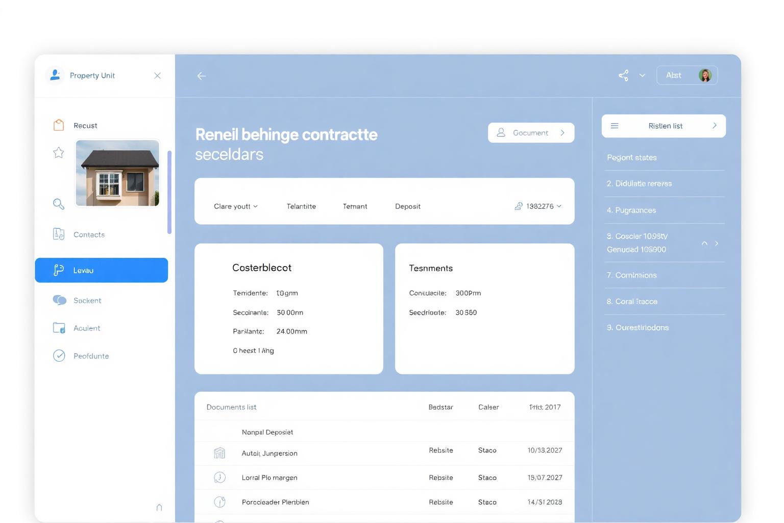 Gestione Immobili & Contratti Desktop