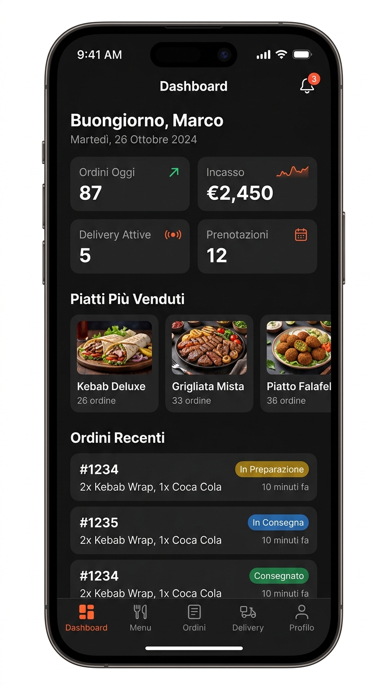 Dashboard Kebab Mobile