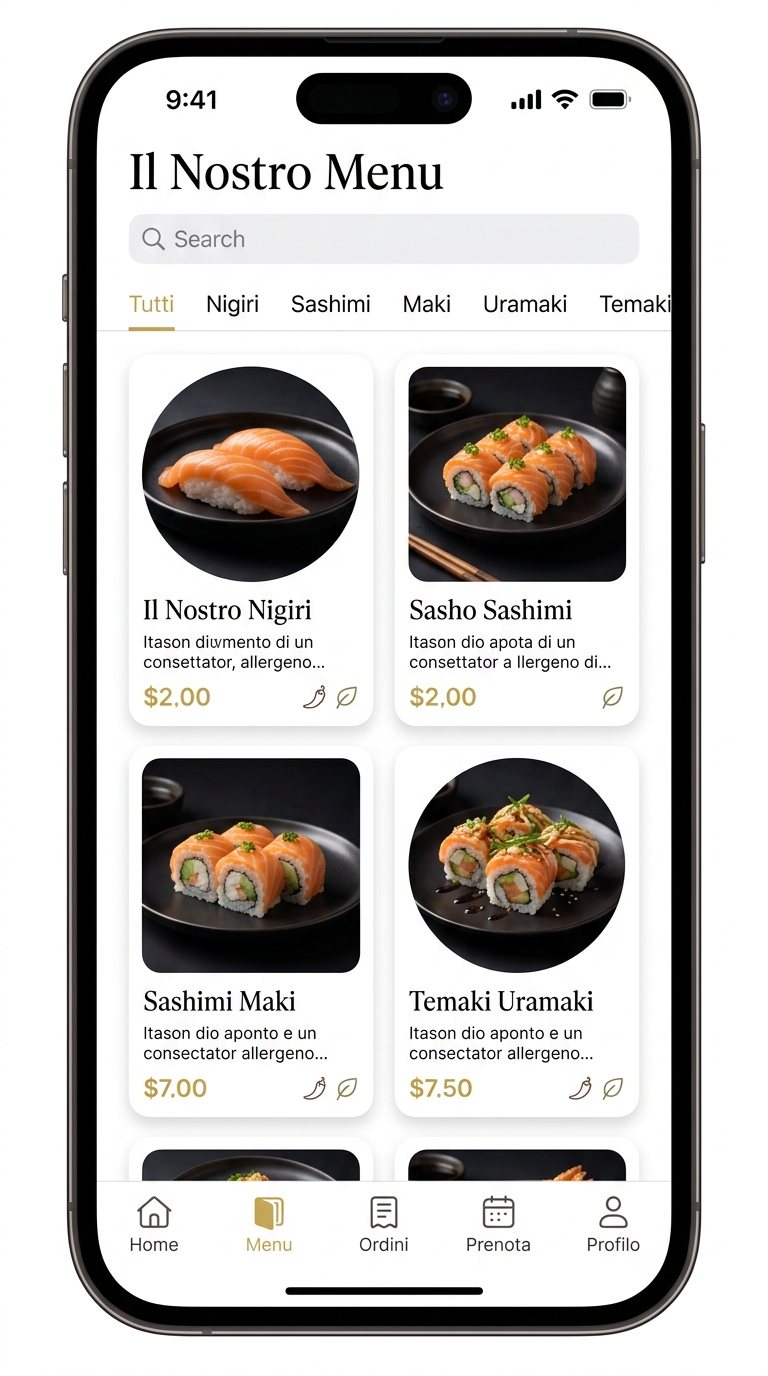 Menù Digitale Mobile